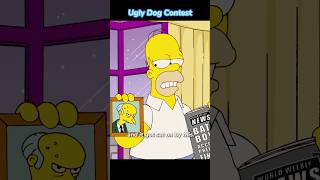 quotUgly Dog Contestquot Season 21 Episode 23 shorts funny simpsons [upl. by Adiana]