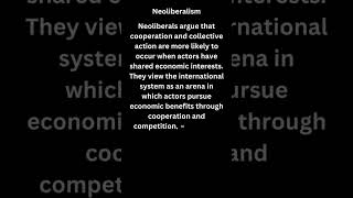 Understanding Neoliberalism in International Relations [upl. by Aniahs]