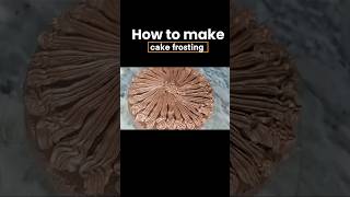 Unveiling secret to perfect cake frostingcakefrostingbuttercreamfrostingicingcakescakedecoration [upl. by Stephens]