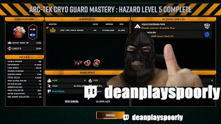 DRGS Masteries Series  ArcTek Cryo Guard gameplay only [upl. by Etnovaj294]