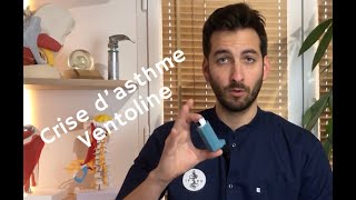 Asthme Comment utiliser la Ventoline chez ladulte par le Docteur Gabriel Brault [upl. by Fanny585]