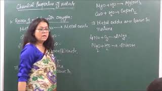 CHEMX0303Chemical properties of metalPradeep Kshetrapal channel [upl. by Euqnom]