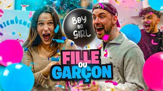 Fille ou Garçon  Gender Reveal à la maison 💘 [upl. by Ecnarolf]