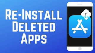 How To Restore Deleted Apps On iPhone Even If No Longer on Store [upl. by Neenej]