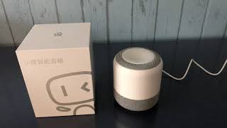 小度智能音箱开箱（Xiaodu Smart Speaker Unboxing） [upl. by Phina467]