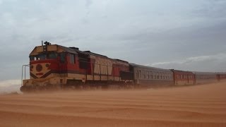 Oriental Desert Express  OujdaBouarfa  Mit dem zug Marokko [upl. by Thorfinn996]