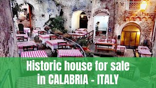 House for sale historical center Scalea in Calabria [upl. by Rubliw801]