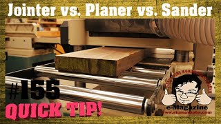 Tools you DONT need Jointer vs Planer vs Drum sander [upl. by Ferd]