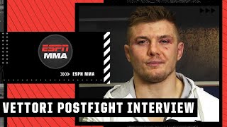 Marvin Vettori speaks after beating Paulo Costa at UFCVegas41  ESPN MMA [upl. by Kinch279]