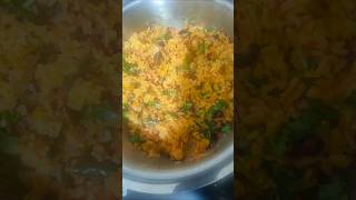 Tomato rice recipe Tomato rice with leftover rice healthymeals tomatorice indianrecipes tomato [upl. by Jaella]