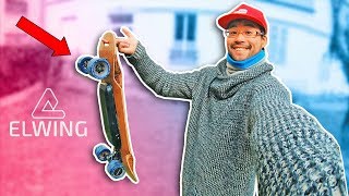 CE SKATE ÉLECTRIQUE EST TROP PRATIQUE  Elwing Nimbus 2019 [upl. by Annaiviv189]