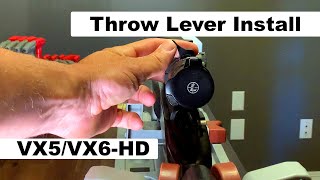 Throw Lever Install Leupold VX6HD amp VX5HD Scope [upl. by Won]