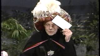 Johnny Carson  one of the final Carnac segments [upl. by Navac]