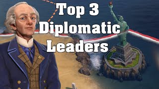 Top 3 Diplomatic Civs in Civilization VI [upl. by Shaw]