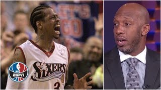 Allen Iverson was the player Chauncey Billups feared the most  NBA Countdown [upl. by Levine]