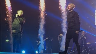 Marcus amp Martinus Norwegian Medley Royal Arena Copenhagen FORGETS LYRICS [upl. by Farrish476]