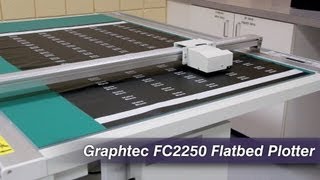 Graphtec FC2250 Flatbed Plotter [upl. by Addi]