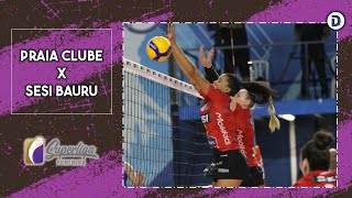 Praia Clube x SESI Bauru  Melhores Momentos  Superliga Feminina 2324 [upl. by Arikal71]