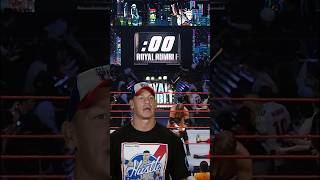 John Cena recalls his surprise return at RoyalRumble 2008 💪🏼 [upl. by Nnyltak864]