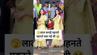 Shraddha Kapoor spotted in yellow suit at navratri event [upl. by Aveline]