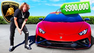 Roblox YouTuber Buys a LAMBORGHINI [upl. by Inalaehon]