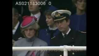 Princess Diana at Mountbatten memorial [upl. by Sussman]