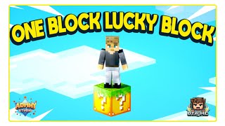 Lucky One Block 121 For Minecraft PE [upl. by Anale820]