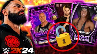 WWE 2K24 How To Unlock ALL 11 Persona Cards [upl. by Hull]