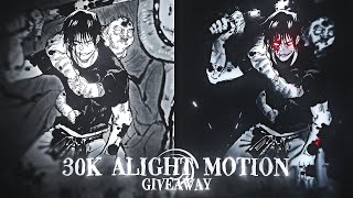 30k Alight Motion Giveaway「Shake CC Text Animation Effects」 [upl. by Ycam]