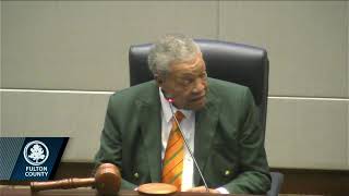 Fulton County Board of Commissioners Meeting  November 6 2024 [upl. by Nuzzi]