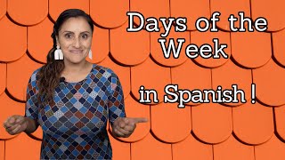 Days Of The Week In Spanish [upl. by Eblehs965]