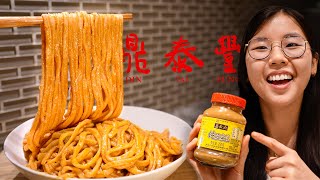 10Minute Creamy SESAME NOODLES 🥜 Din Tai Fung’s copycat recipe [upl. by Liemaj]