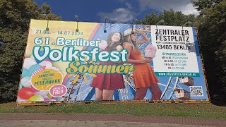 Berliner Volksfest Sommer 2024  Impressionen [upl. by Salena]