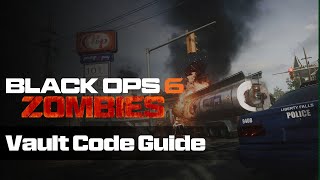 LIBERTY FALLS VAULT CODE GUIDE Black Ops 6 [upl. by Islehc598]