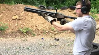 7 barrel pipe shotgun live fire test [upl. by Antin429]