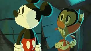 Epic Mickey Voice Acting Oswald and Mickey Meet [upl. by Ryun]