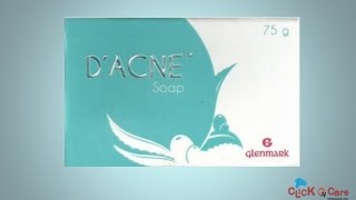 DAcne Soap for Acne Prone Skin  ClickOnCare [upl. by O'Neil]