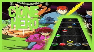 Hohoemi No Bakudan  Yu Yu Hakusho Op chart Clone Hero [upl. by Kinny]