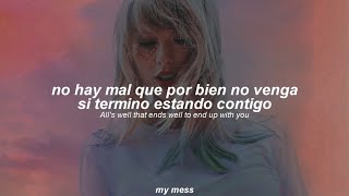 taylor swift  lover traducida al español [upl. by Nnave]