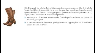 Stivali comodi  funzioni matematiche e guadagno [upl. by Asserrac]