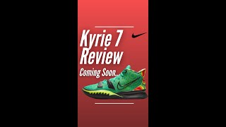 Kyrie 7 Review Coming Soon shorts [upl. by Ahsinnor]