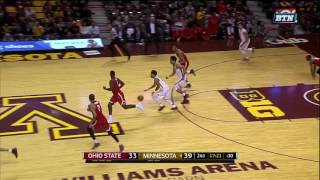 Lynch Block Leads to Coffey Dunk vs Ohio State [upl. by Ayanaj762]