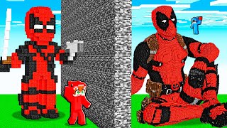 Hice Trampa con DEADPOOL en un Reto de Construcción de Minecraft [upl. by Sorodoeht243]