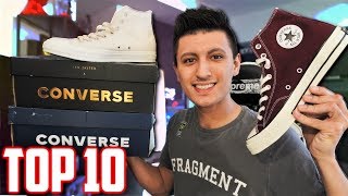 Top 10 Converse Shoes you NEED in Your Collection [upl. by Natica191]