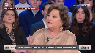 Simonetta Matone quotI maschi disturbati non hanno mai mamme normaliquot  Ore 14 del 21112023 [upl. by Ausoj727]