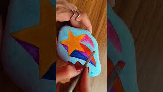 The World’s Simplest Rock Painting Idea art rockpainting shorts [upl. by Aikat953]