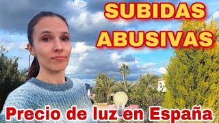 Subida ABUSIVA en Alquiler puede ser Legal Precio de Luz en España [upl. by Assenyl]