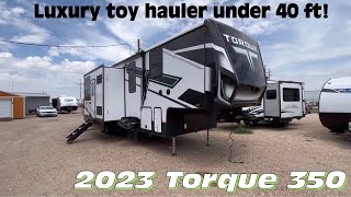 Why the 2023 Heartland Torque 350 is a GameChanger for Toy Haulers [upl. by Danielle]