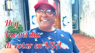 Mi día de votación en Usa [upl. by Eibbed206]