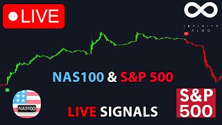 🔴Live NAS100 amp SampP 500 Signals Free 5m Chart NASDAQ US 100 Stock SP500 Trading Analysis amp Prediction [upl. by Lamdin]